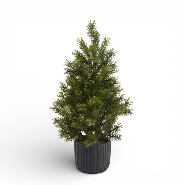 ABETE VERDE IN VASO CM52